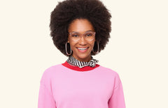 The Zuri - Pink Clear - LifeStyle Thumbnail1 - Pair Eyewear
