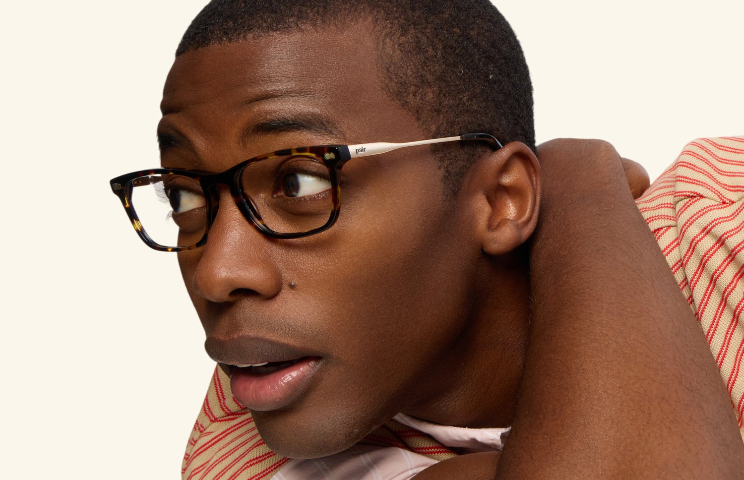 The Casper - Tortoise Acetate Gold Metal - LifeStyle2 - Pair Eyewear
