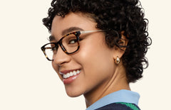 The Casper - Tortoise Acetate Gold Metal - LifeStyle Thumbnail2 - Pair Eyewear