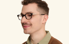 The Finley - Tortoise Acetate Gold Metal - LifeStyle Thumbnail2 - Pair Eyewear