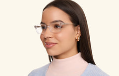 The Finley - Mixed Material - Lensless - LifeStyle Thumbnail 2 - Pair Eyewear
