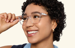 The Harper - Mixed Material - Lensless - LifeStyle Thumbnail 2 - Pair Eyewear