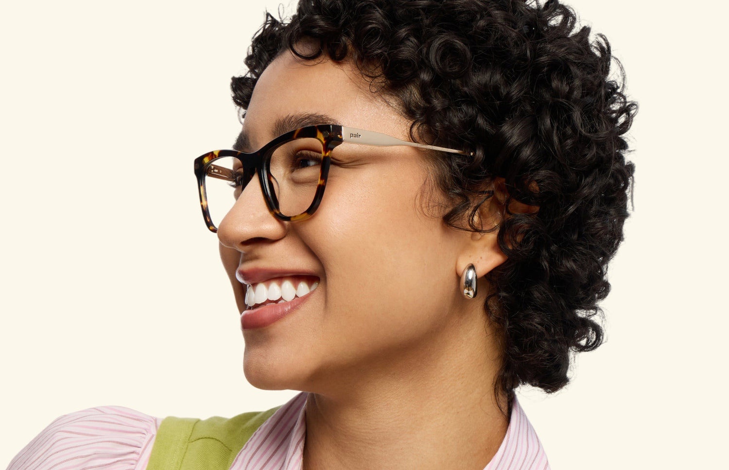 The Harper - Tortoise Acetate Gold Metal - LifeStyle2 - Pair Eyewear