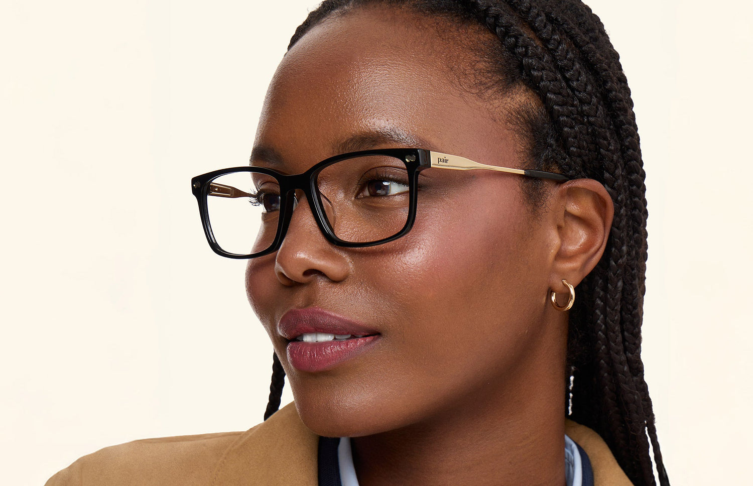 The Kirby - Tortoise Acetate Gold Metal - LifeStyle3 - Pair Eyewear