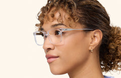 The Kirby - Mixed Material - Lensless - LifeStyle Thumbnail 4 - Pair Eyewear