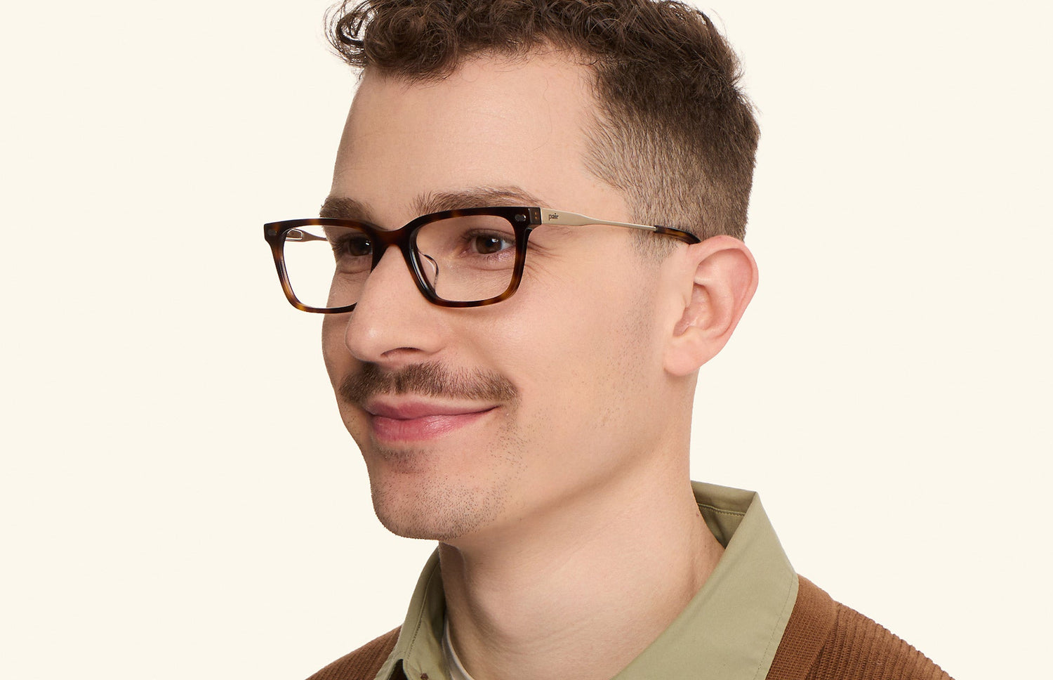 The Larkin - Tortoise Acetate Gold Metal - LifeStyle2 - Pair Eyewear