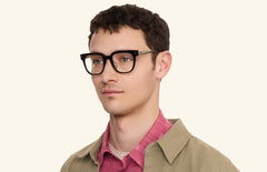 The Murphy - Mixed Material - Lensless - LifeStyle Thumbnail 2 - Pair Eyewear