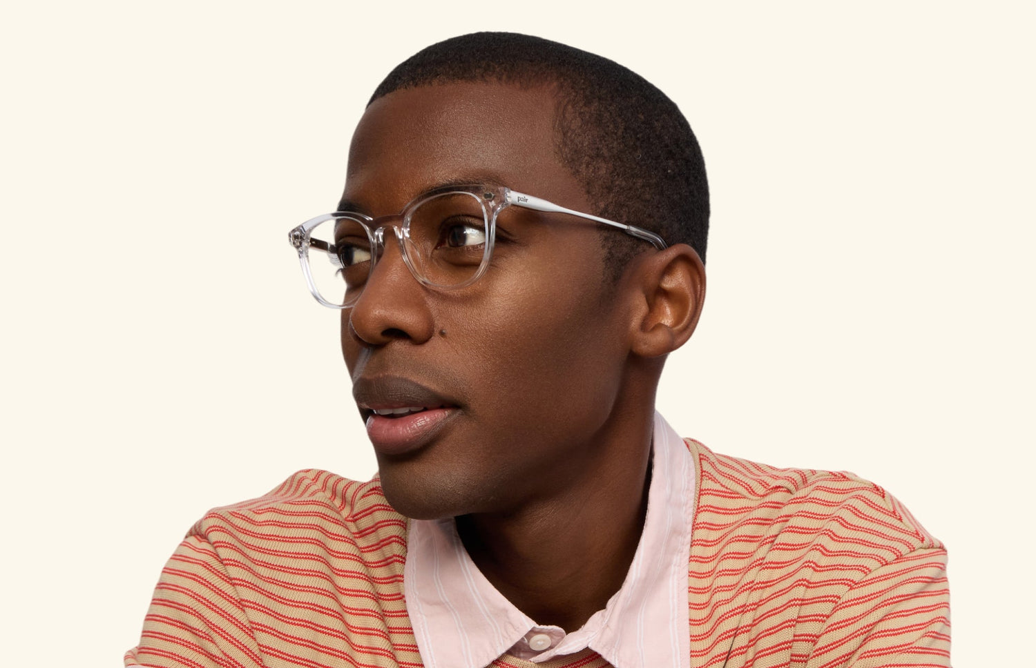 The Reese - Mixed Material - Lensless - LifeStyle 2 - Pair Eyewear