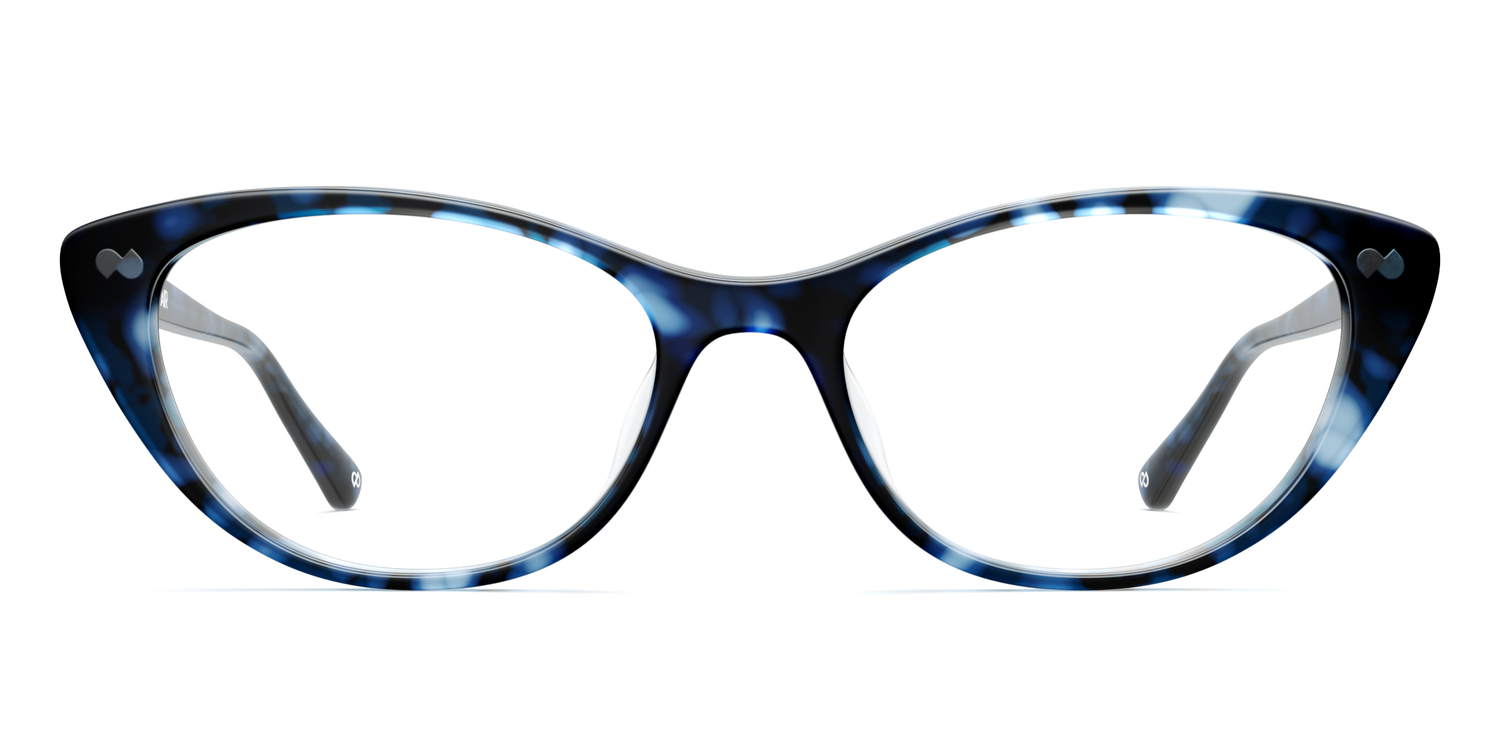 The ella - Blue Tortoise - Carousel11 - Pair Eyewear