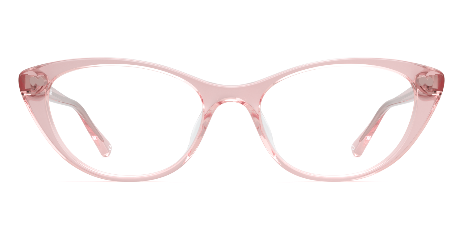 The ella - Pink Clear - Carousel11 - Pair Eyewear