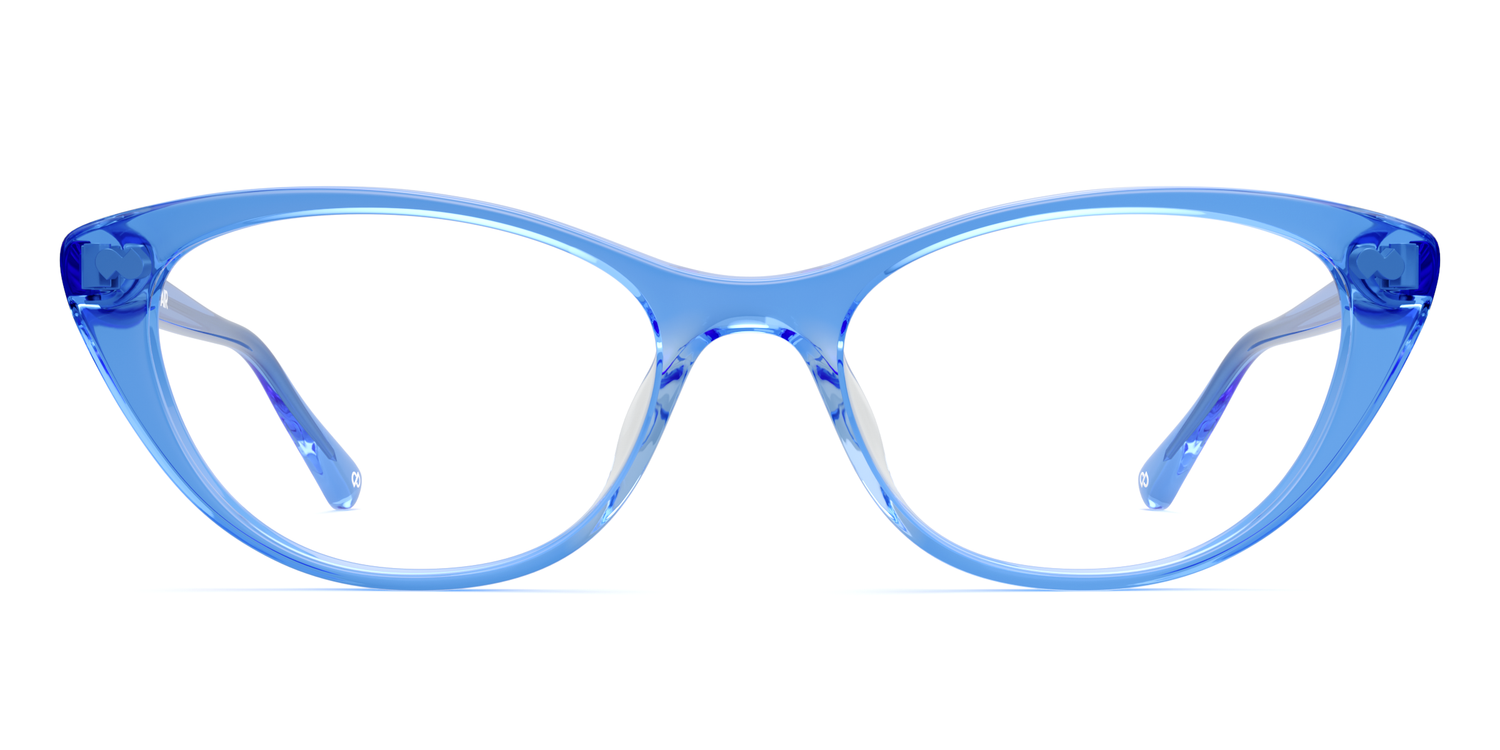 The ella - Blue Clear - Carousel11 - Pair Eyewear