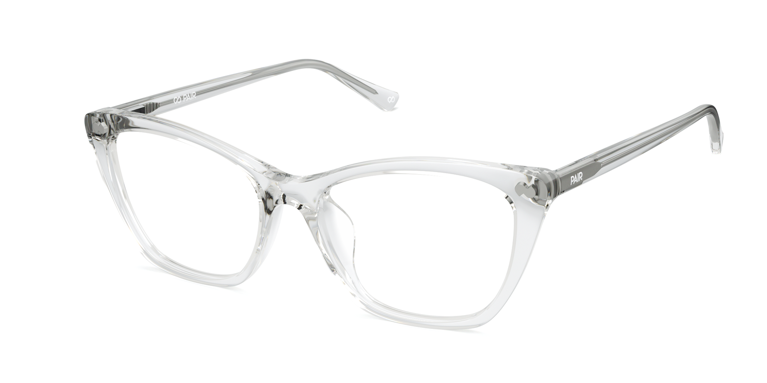 The Wanda - Crystal Clear - Carousel12 - Pair Eyewear