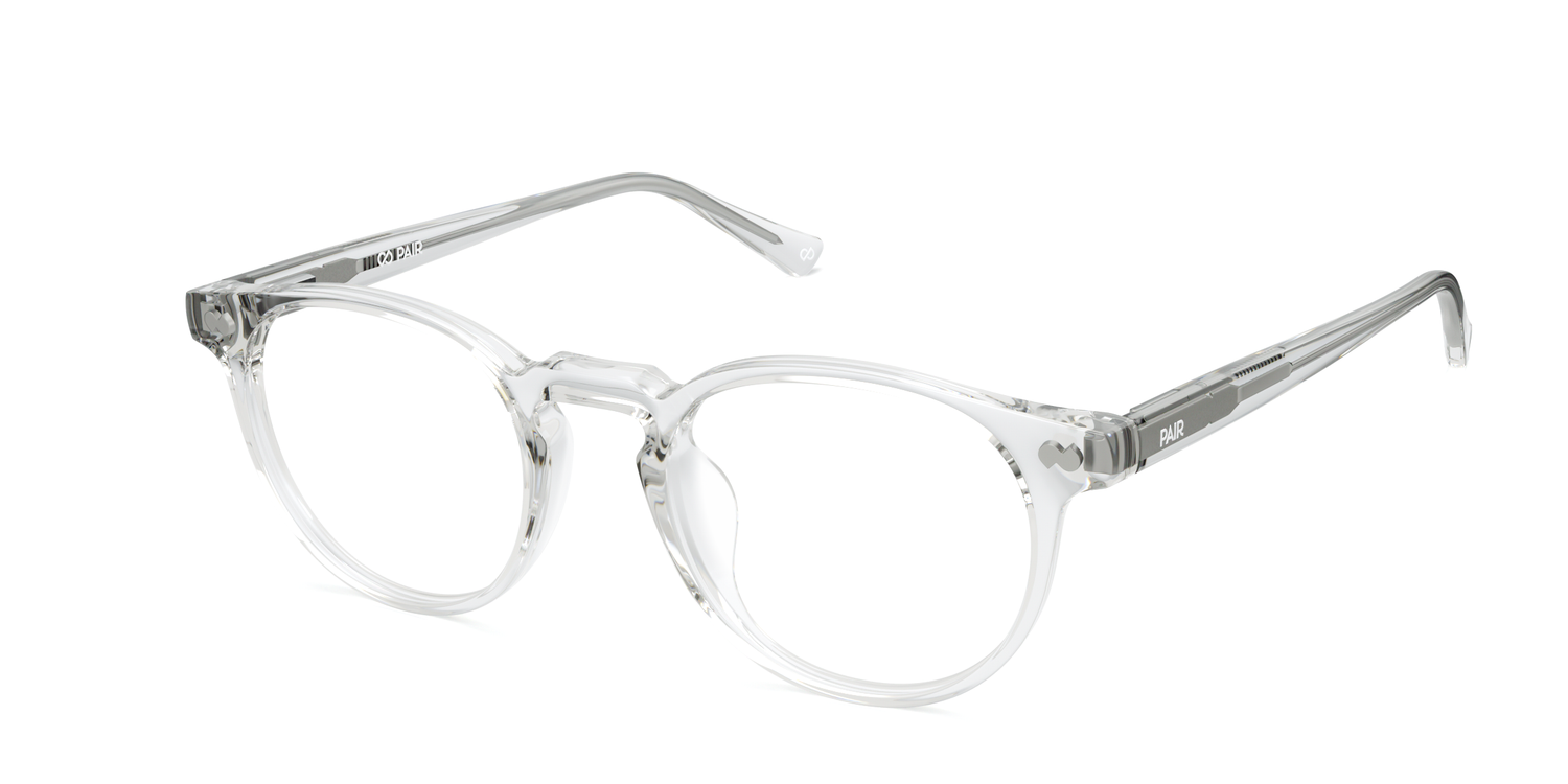 The Soto - Crystal Clear - Carousel12 - Pair Eyewear