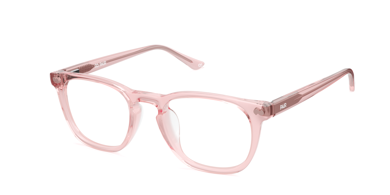 The Twain - Pink Clear - Carousel12 - Pair Eyewear