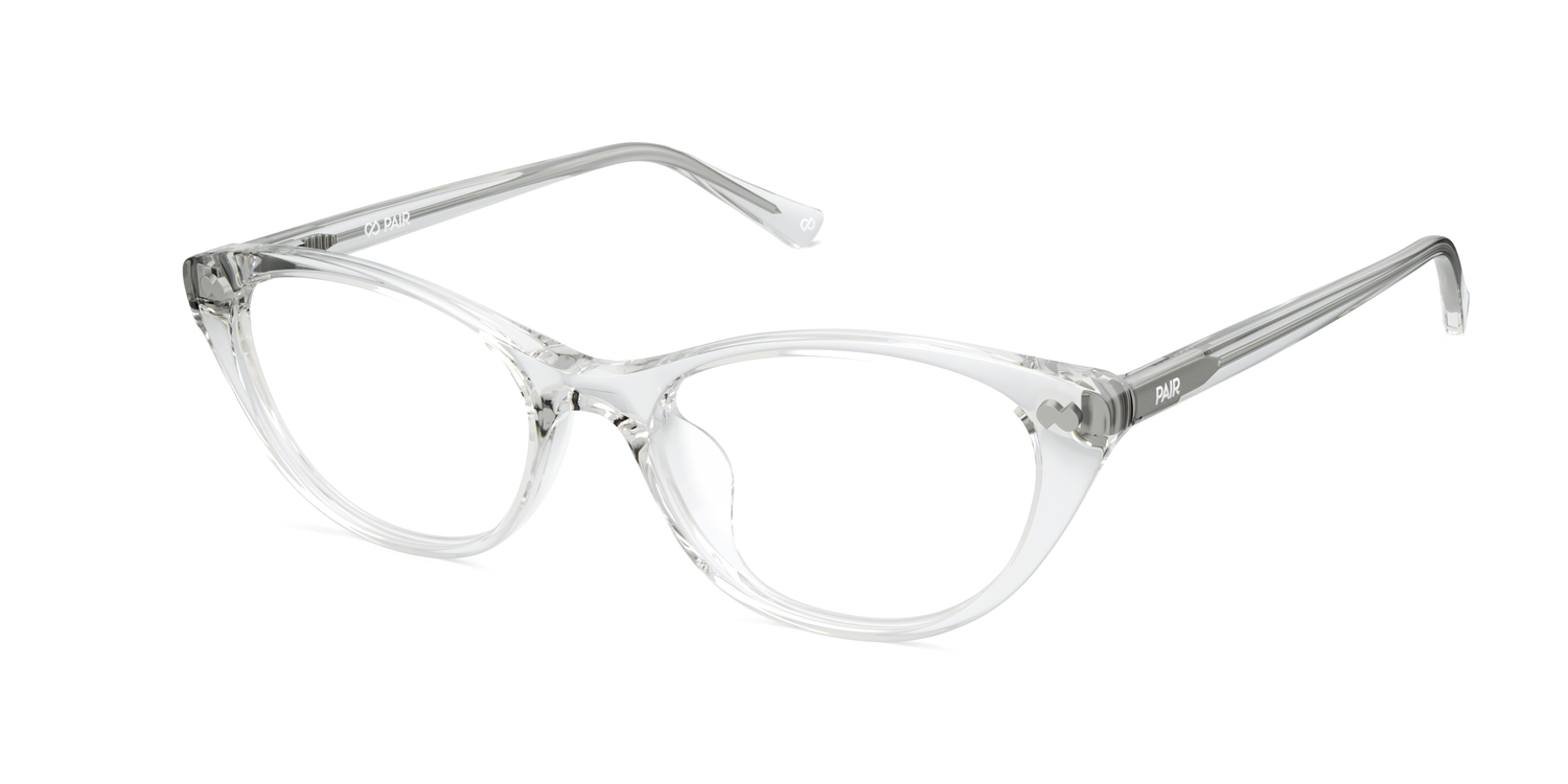 The ella - Crystal Clear - Carousel12 - Pair Eyewear