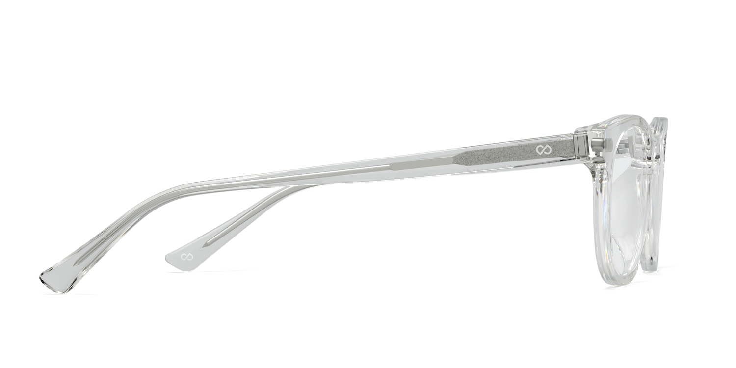 The Serra - Crystal Clear - Carousel13 - Pair Eyewear