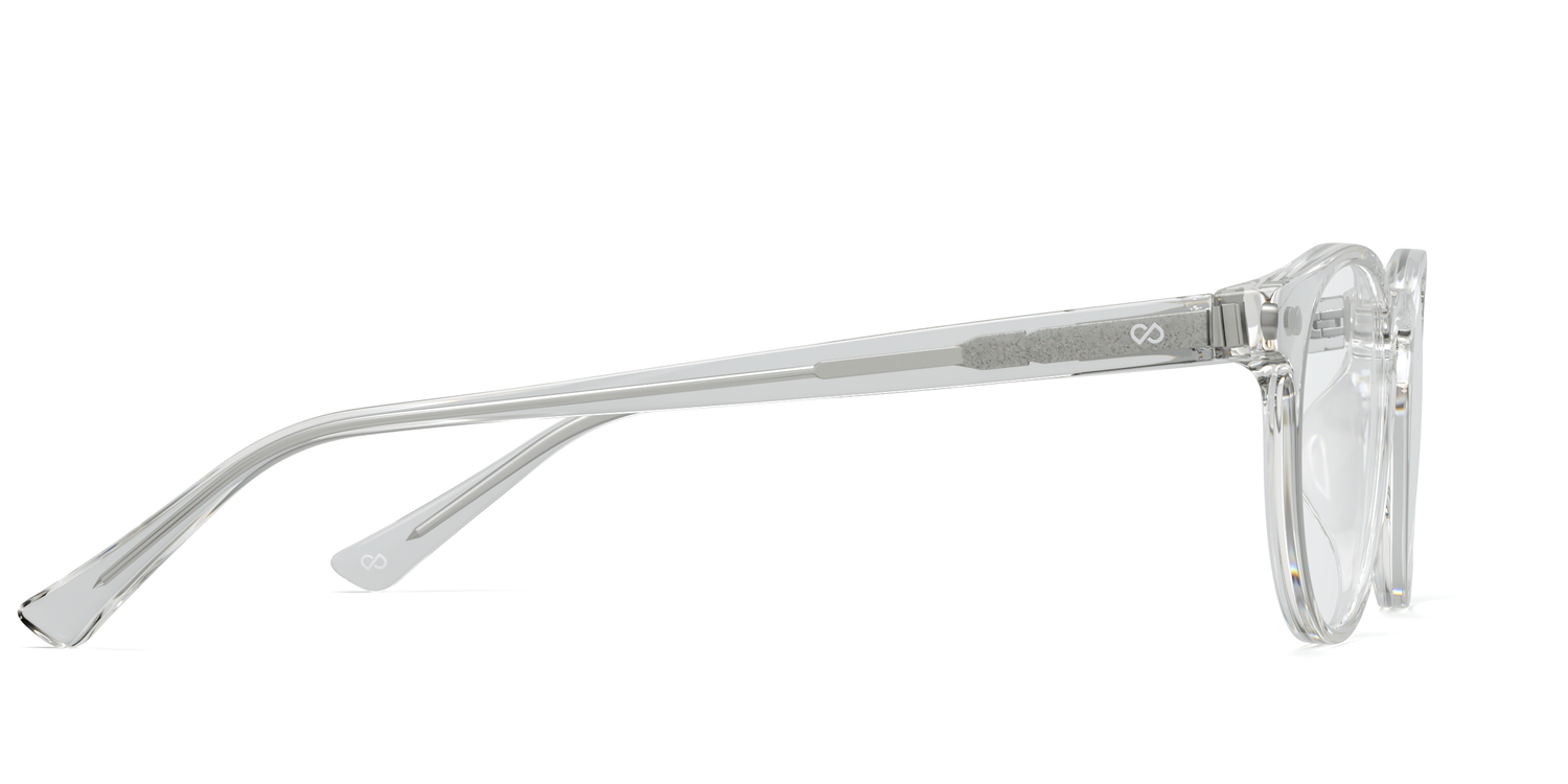 The Soto - Crystal Clear - Carousel13 - Pair Eyewear