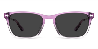 The Casper - Violet Pearlized Gradient Acetate Rose Gold Metal Sun - Thumbnail3 - Pair Eyewear