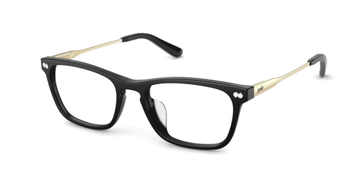 The Casper - Black Acetate Gold Metal - Pair Eyewear