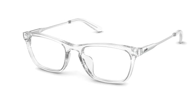 The Casper - Crystal Clear Acetate Silver Metal - Thumbnail1 - Pair Eyewear