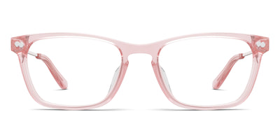 The Casper - Pink Clear Acetate Rose Gold Metal - Thumbnail2 - Pair Eyewear