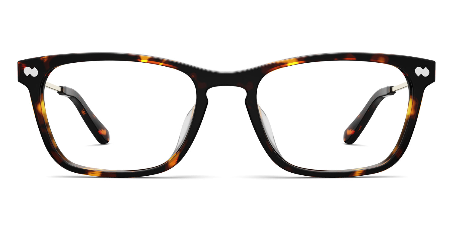 The Casper - Tortoise Acetate Gold Metal - Carousel2 - Pair Eyewear