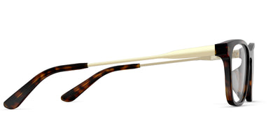 The Casper - Tortoise Acetate Gold Metal - Thumbnail3 - Pair Eyewear