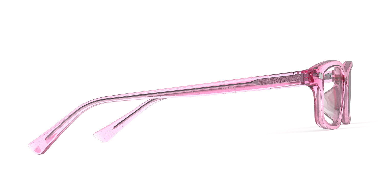 The Cedro - Pink Glitter Clear - Carousel4 - Pair Eyewear