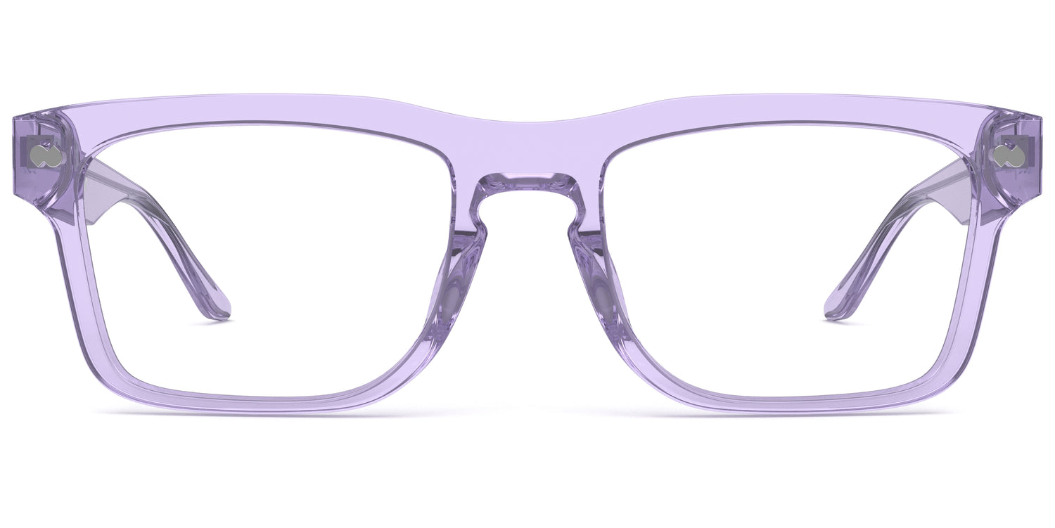 The Drew - Lavender Clear - Carousel1 - Pair Eyewear