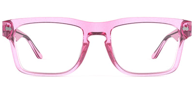 The Drew - Pink Glitter Clear - Thumbnail1 - Pair Eyewear