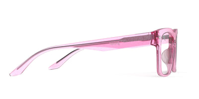 The Drew - Pink Glitter Clear - Thumbnail4 - Pair Eyewear