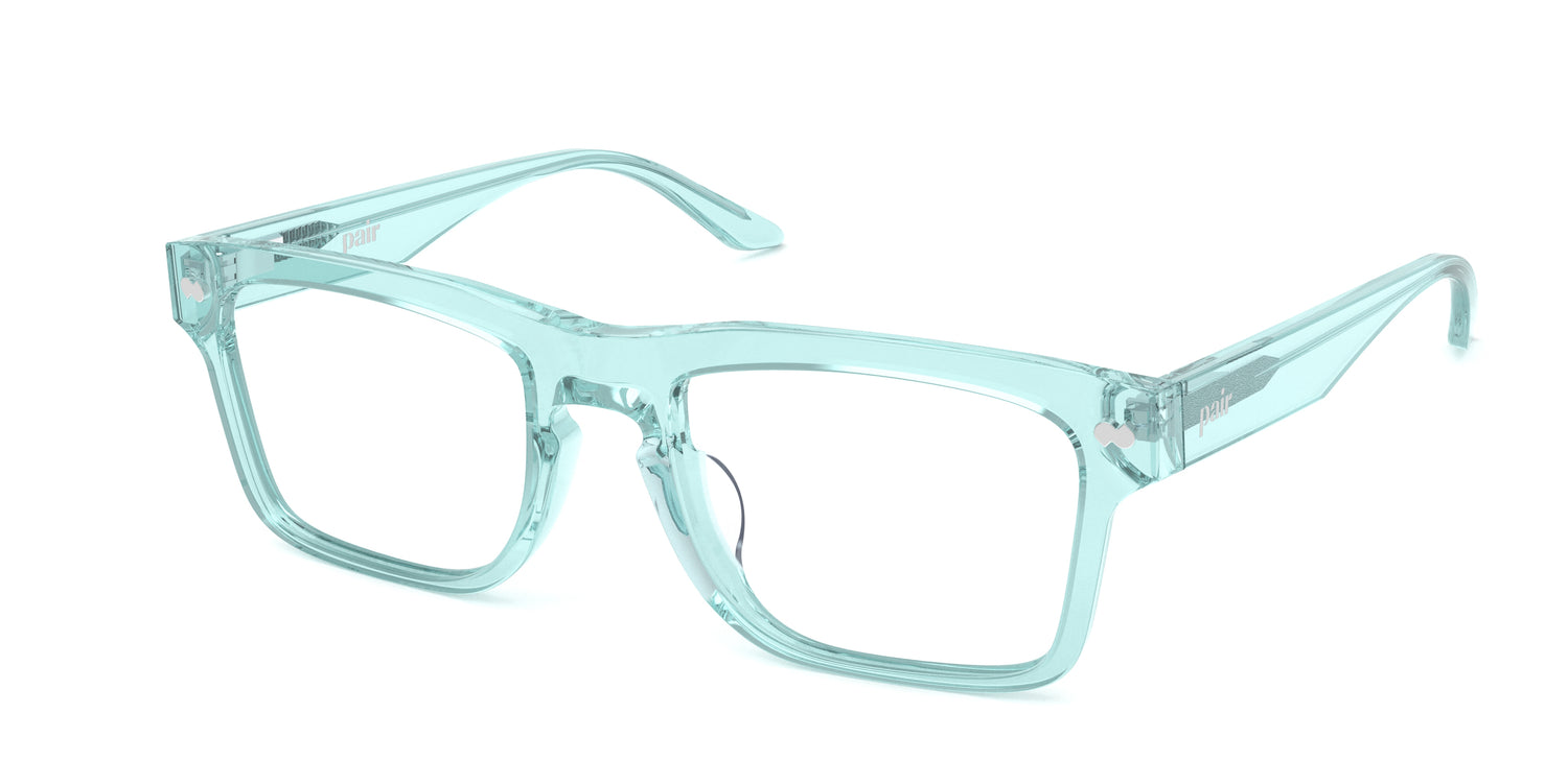 The Drew - Seafoam Clear - Carousel2 - Pair Eyewear