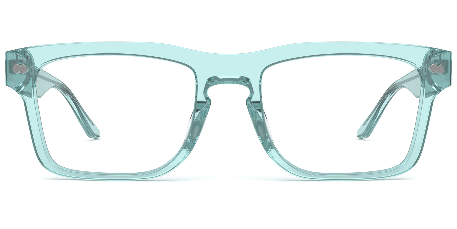 The Drew - Seafoam Clear - Carousel1 - Pair Eyewear