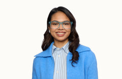 The Drew - Seafoam Clear - LifeStyle Thumbnail1 - Pair Eyewear