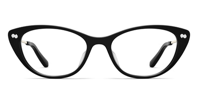The ella - Black Acetate Gold Metal - Thumbnail2 - Pair Eyewear