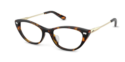 The ella - Tortoise Acetate Gold Metal - Thumbnail1 - Pair Eyewear