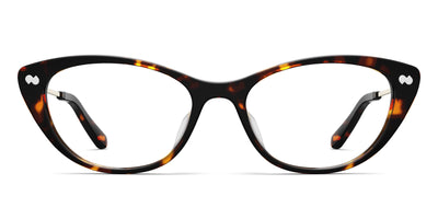The ella - Tortoise Acetate Gold Metal - Thumbnail2 - Pair Eyewear