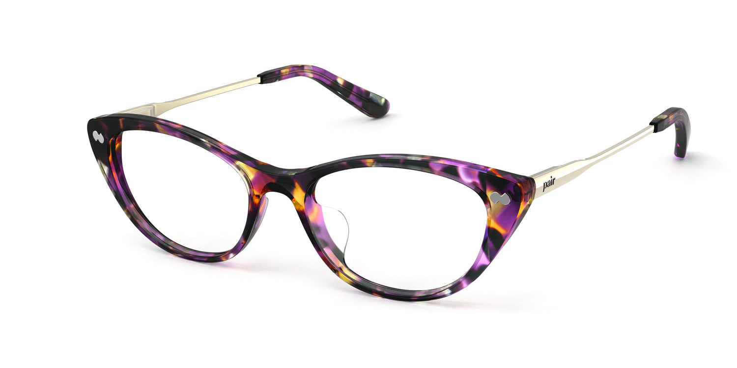 The ella - Mixed Material - Lensless - Carousel 1 - Pair Eyewear