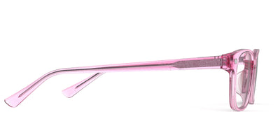 The Finley - Pink Glitter Clear - Thumbnail4 - Pair Eyewear