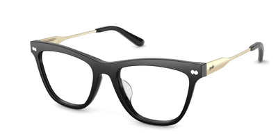 The Harper - Black Acetate Gold Metal - Thumbnail1 - Pair Eyewear