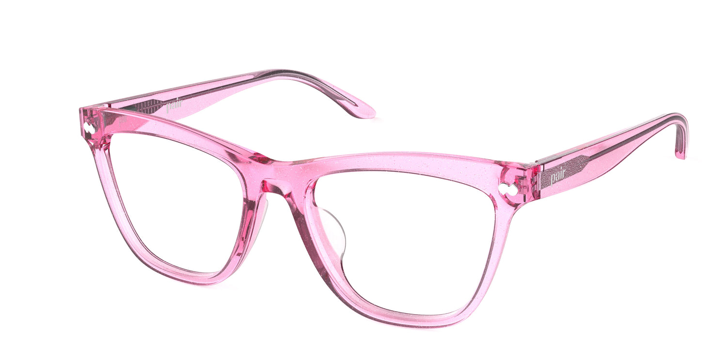 The Harper - Pink Glitter Clear - Carousel3 - Pair Eyewear
