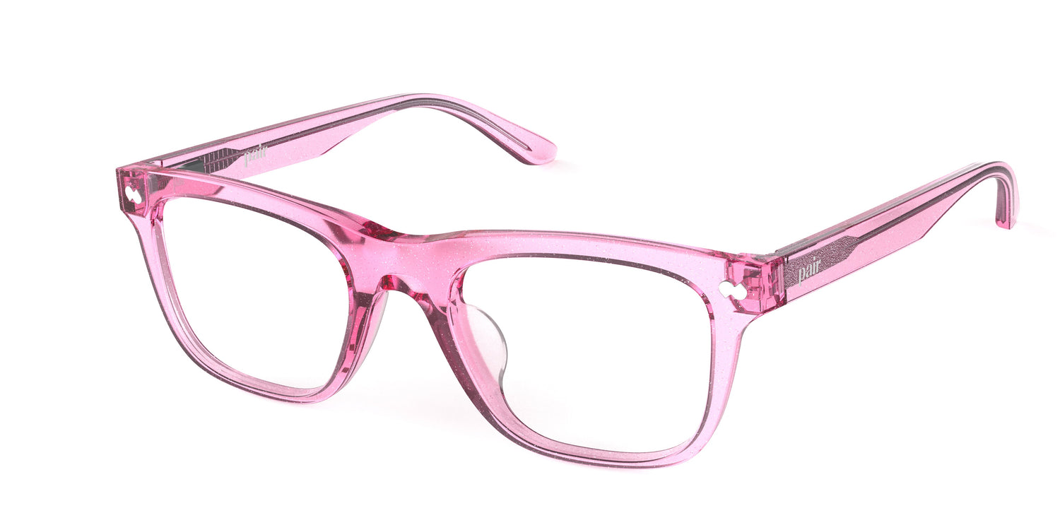 The Jessie - Pink Glitter Clear - Carousel3 - Pair Eyewear