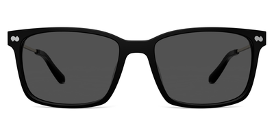 The Kirby - Black Acetate Gold Metal Sun - Thumbnail3 - Pair Eyewear