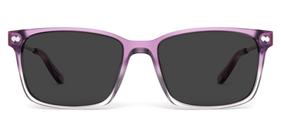 The Kirby - Violet Pearlized Gradient Acetate Rose Gold Metal Sun - Thumbnail3 - Pair Eyewear