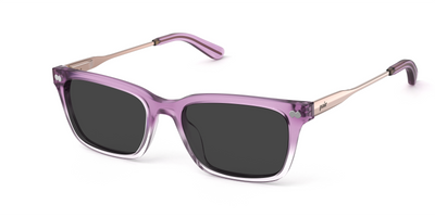 The Larkin - Violet Pearlized Gradient Acetate Rose Gold Metal Sun - Thumbnail1 - Pair Eyewear