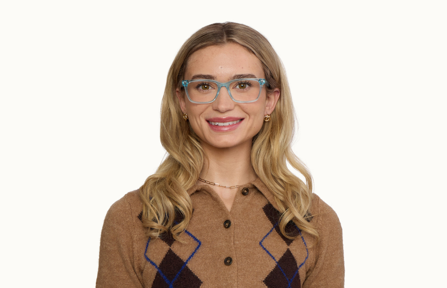 The Larkin - Seafoam Clear - LifeStyle1 - Pair Eyewear