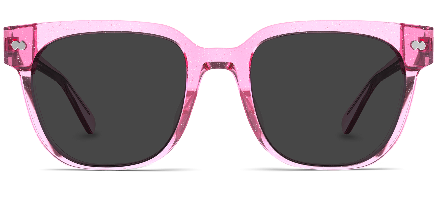 The Murphy - Pink Glitter Clear Sun - Carousel1 - Pair Eyewear