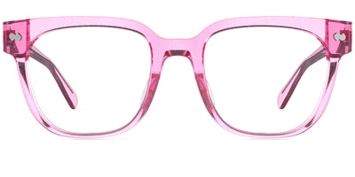 The Murphy - Pink Glitter Clear - Thumbnail1 - Pair Eyewear