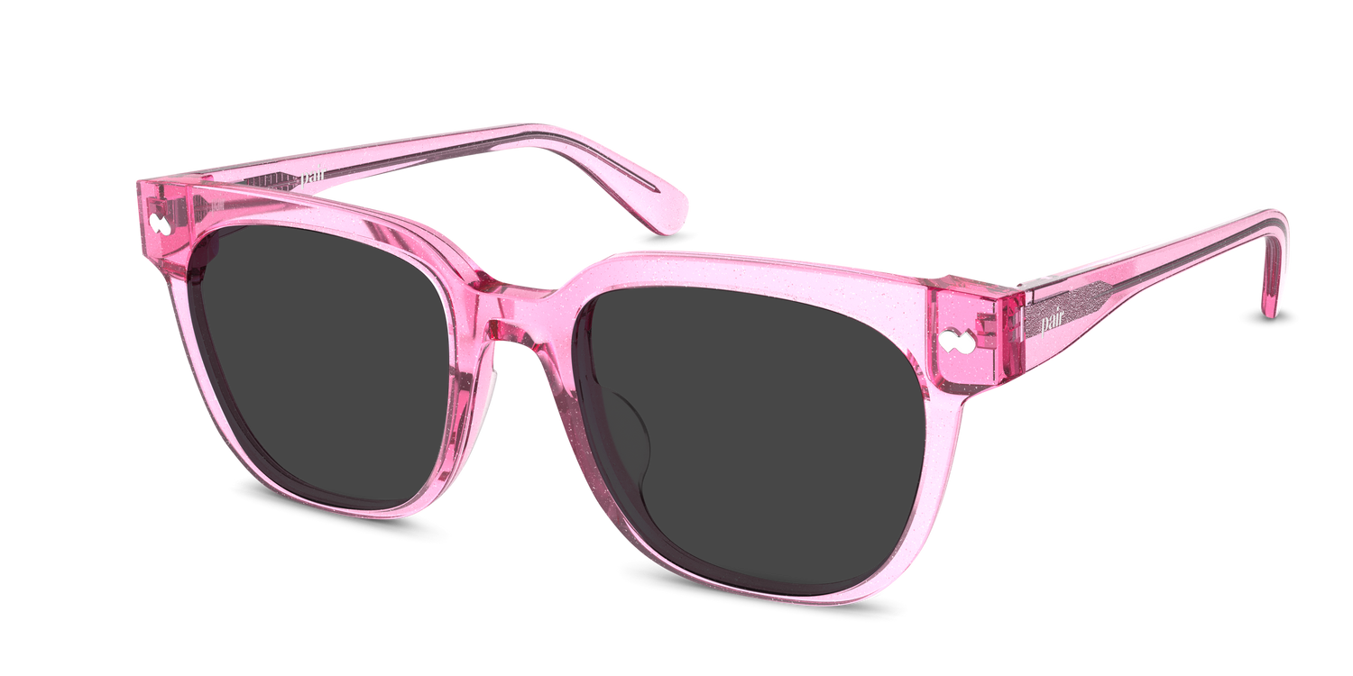 The Murphy - Pink Glitter Clear Sun - Carousel3 - Pair Eyewear