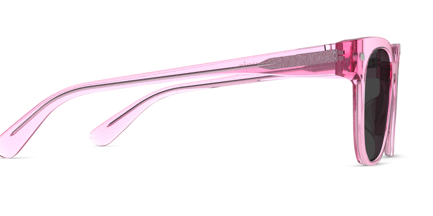 The Murphy - Pink Glitter Clear Sun - Carousel5 - Pair Eyewear